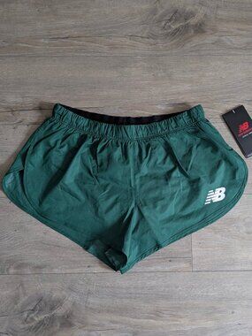 NWT Mens New Balance Split Shorts - Size S